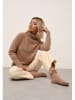 Just Cashmere Kaschmir-Rollkragenpullover in Beige