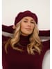 Just Cashmere Kaschmir-Mütze "Paris" in Bordeaux