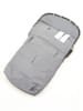 Kaiser Naturfellprodukte Lammfell-Fußsack "Natura Graphit" in Anthrazit - (L)85 x (B)45 cm