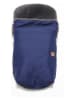 Kaiser Naturfellprodukte Voetenzak met lamsvacht "Natura Graphit" donkerblauw - (L)85 x (B)45 cm