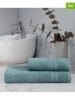 Elizabed 2-delige handdoekenset turquoise