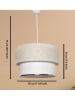 Opviq Lampa wisząca w kolorze beżowo-białym - wys. 75 x Ø 30 cm