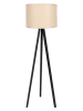 Opviq Staande lamp zwart - (H)145 x Ø 38 cm