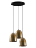 Opviq Hanglamp goudkleurig - (B)44 x (H)125 cm