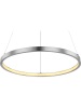 Globo lighting Ledhanglamp "Ralph" zilverkleurig- (H)120 x Ø 38,5 cm