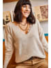 Olalook Pullover in Beige