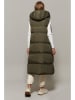 Cool and sexy Steppweste in Khaki