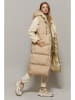 Cool and sexy Steppweste in Beige