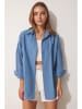 Happiness Istanbul Bluse in Blau