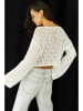 Cool and sexy Pullover in Weiß