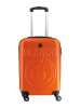 Geographical Norway Hardcase-Trolley "Stanislaseo" in Orange - (B)34 x (H)53 x (T)21 cm