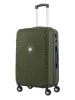Geographical Norway Hardcase-Trolley "Sunlighteo" in Khaki - (B)34 x (H)53 x (T)21 cm