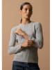 Perfect Cashmere Kaschmir-Pullover "Kylie" in Grau