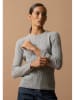 Perfect Cashmere Kasjmieren trui "Kylie" grijs