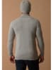 Perfect Cashmere Kasjmieren coltrui "Marius" lichtgrijs