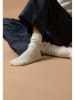 Perfect Cashmere Kaszmirowe skarpety "Molilou" w kolorze kremowym