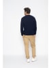 Perfect Cashmere Kaszmirowy sweter "Alexander" w kolorze granatowym