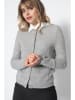 Perfect Cashmere Kaschmir-Cardigan "Amy" in Hellgrau