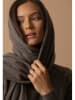 Perfect Cashmere Kasjmieren sjaal "Kelly" bruin - (L)200 x (B)30 cm