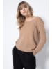 Perfect Cashmere Kaszmirowy sweter "Lindsay" w kolorze beżowym