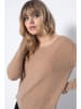 Perfect Cashmere Kaszmirowy sweter "Lindsay" w kolorze beżowym