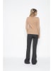 Perfect Cashmere Kaschmir-Rollkragenpullover "Tracy" in Beige