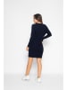 Perfect Cashmere Kasjmieren jurk "Joy" donkerblauw