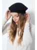 Perfect Cashmere Kaszmirowa czapka "Cloe" w kolorze czarnym