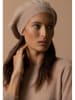 Perfect Cashmere Kaszmirowa czapka "Cloe" w kolorze jasnobrązowym