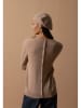 Perfect Cashmere Kaszmirowa czapka "Cloe" w kolorze jasnobrązowym