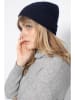 Perfect Cashmere Mütze "Popi" in Dunkelblau