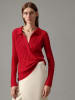 Perfect Cashmere Kaschmir-Rollkragenpullover "Skamar" in Rot