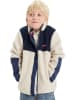 Levi's Kids Fleecejacke in Beige/ Dunkelblau