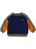 Levi's Kids Sweatshirt in Dunkelblau/ Orange/ Khaki