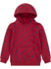 Levi's Kids Hoodie rood/donkerblauw