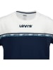 Levi's Kids Koszulka w kolorze granatowo-białym