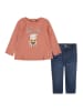 Levi's Kids 2tlg. Outfit in Orange/ Blau