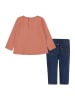 Levi's Kids 2tlg. Outfit in Orange/ Blau