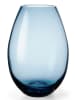 Holme Gaard Vaas "Cocoon" donkerblauw - (H)20,5 x Ø 14,3 cm