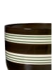 Kähler Bloempot "Omaggio" bruin/crème - (H)18 x Ø 19 cm