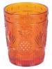 Villa d´Este 4-delige set: glazen "Pina Colada" geel/oranje/groen - 250 ml