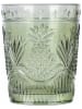 Villa d´Este 4-delige set: glazen "Pina Colada" geel/oranje/groen - 250 ml