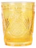 Villa d´Este 4-delige set: glazen "Pina Colada" geel/oranje/groen - 250 ml