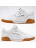 Reebok Leren sneakers "Workout Plus" wit