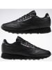 Reebok Leder-Sneakers "Classic" in Schwarz