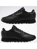 Reebok Leren sneakers "Classic" zwart