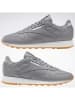 Reebok Leder-Sneakers "Classic" in Grau