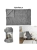 THE HOME DECO FACTORY Pled w kolorze szarym - 150 x 120 cm