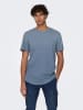 ONLY & SONS Shirt "Matt" blauw