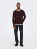 ONLY & SONS Pullover in Braun